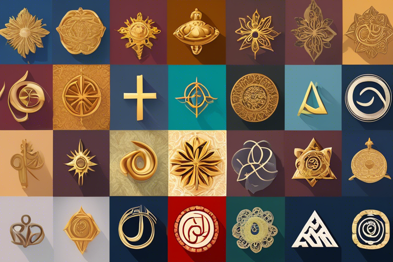 various religious symbols