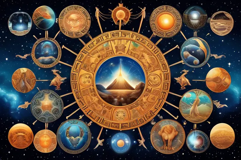 the horoscope represented through cosmic consciousness